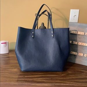 Navy Blue Tote